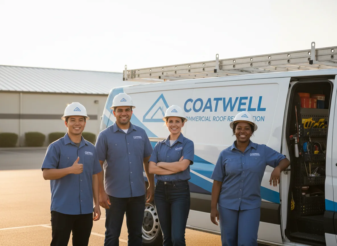 Commercial roof coating company in Bedford, NH